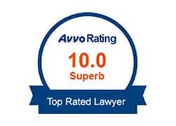 Avvo Rating 10.0 Superb | Top Rated Lawyer